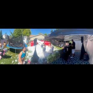 Private 10th Birthday Party with Foam Pit